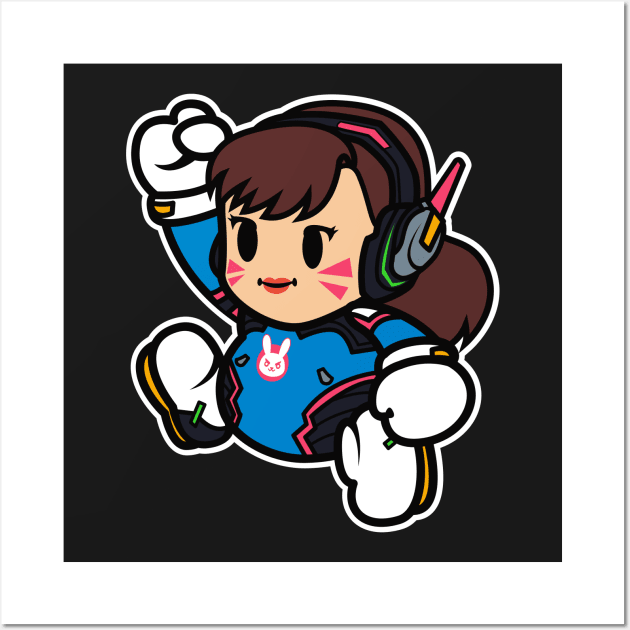 Cute Dva Wall Art by Samtronika